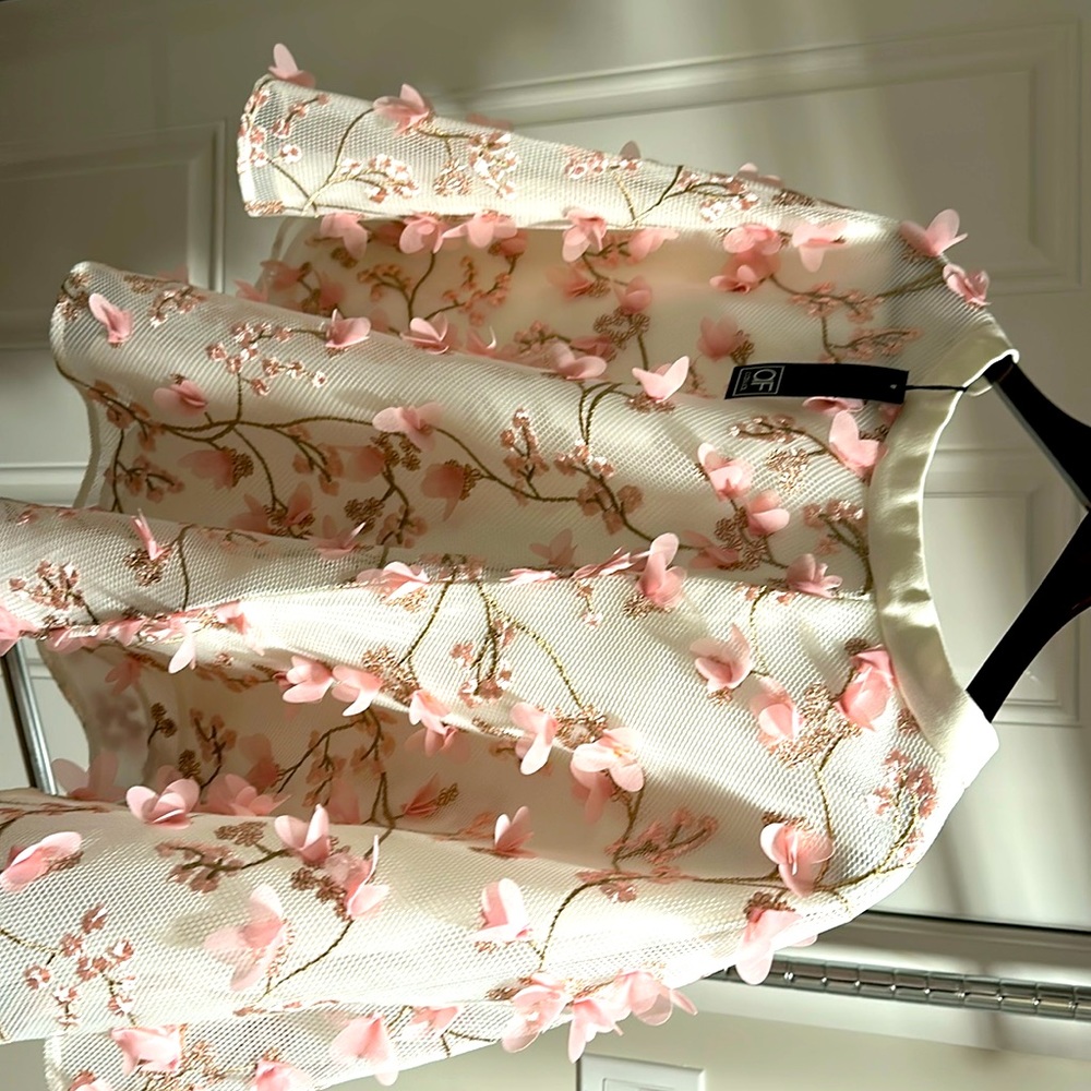 Anne Fontaine Cherry Blossom Poncho